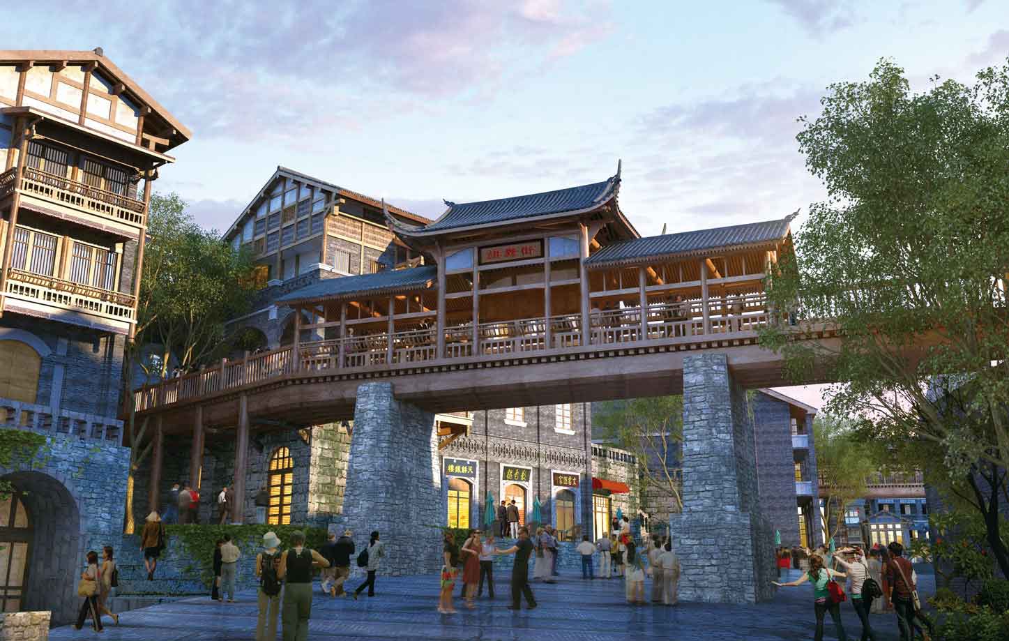 重庆十八梯传统风貌区