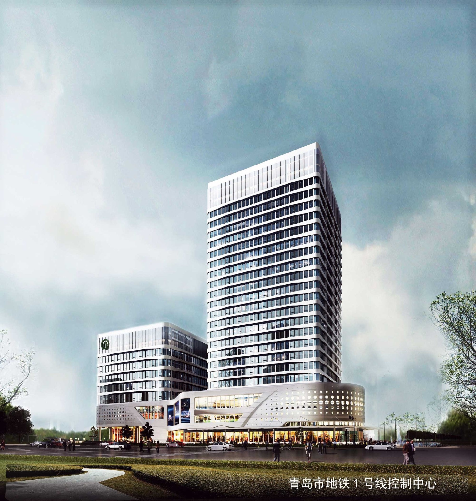 青岛市地铁一号线控制中心